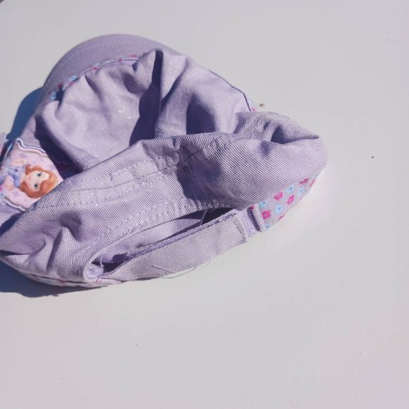 Disney Sofia The First Size OS Violet Women's CAP - Picture 5 of 8